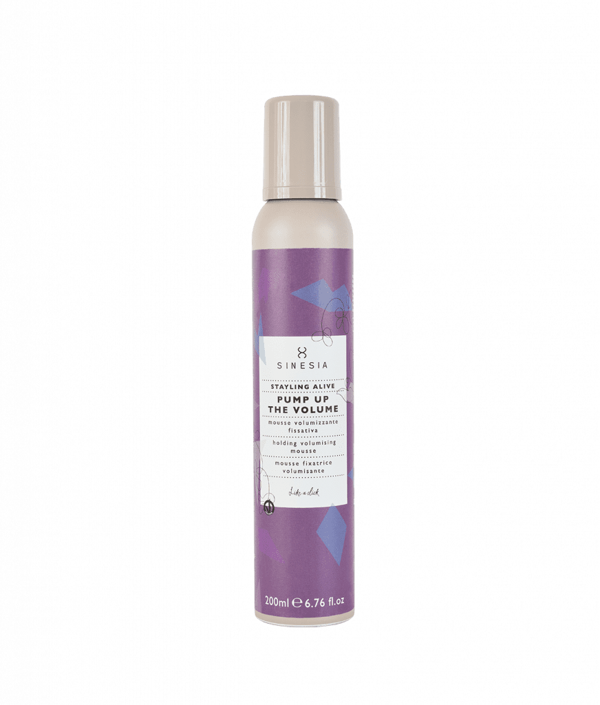 Medium hold volumizing mousse Pump Up The Volume Sinesia